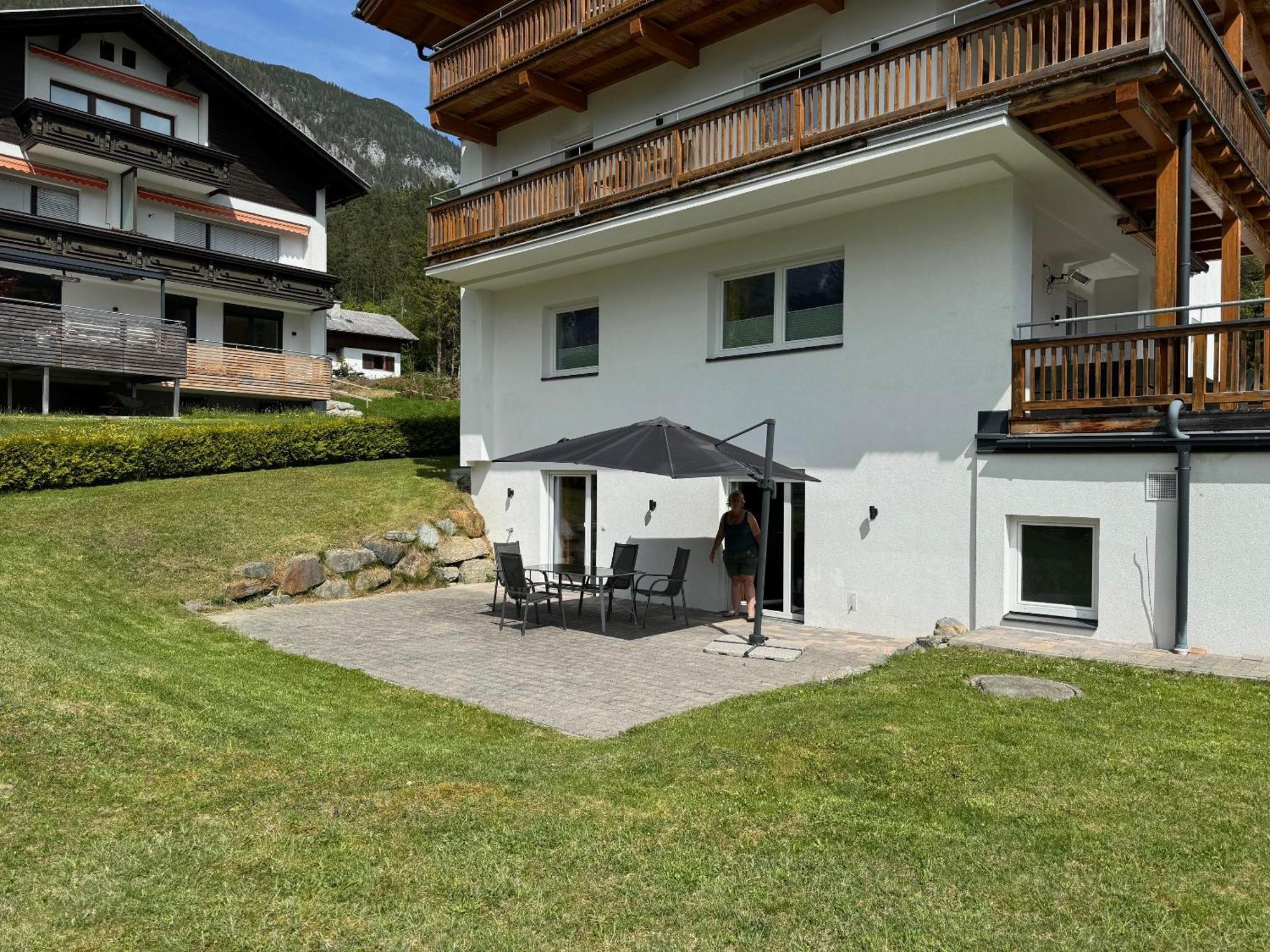 Alpenmond Appartment Halbmond Leutasch Esterno foto